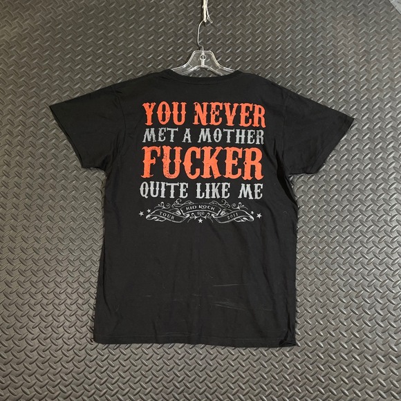 Kid Rock Tour 2011 Black Graphic T-Shirt Hanes Cotton Music Concert Men's L - Picture 2 of 7